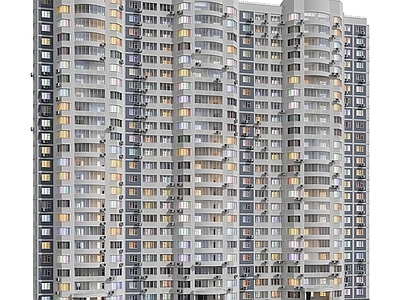 现代楼房 公寓 楼盘 商品房 多层住宅