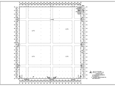 闽东电机生产厂房建筑 施工图 工业建筑