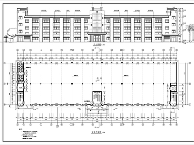 厂房建筑 施工图 工业建筑