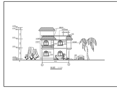 两层农村自建房建筑 施工图