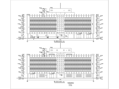 车间厂房大厦建筑 施工图 工业建筑