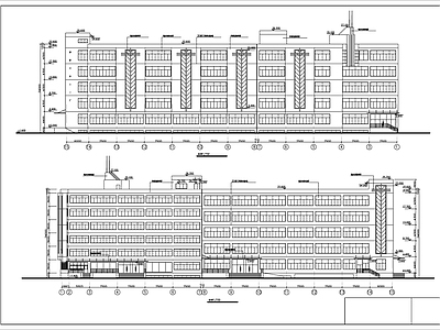 装具厂房建筑 施工图 工业建筑