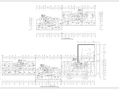 高层消防报警及联动设计 施工图 建筑给排水 给排水图