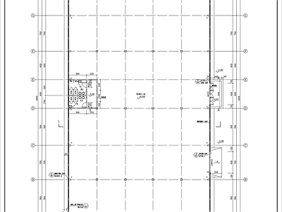 汽车城4S店 施工图 展销厅