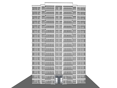 现代简约高层住宅