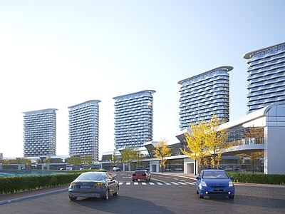 现代高层住宅建筑