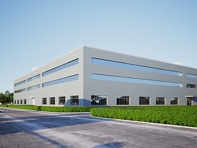 现代厂房仓库建筑