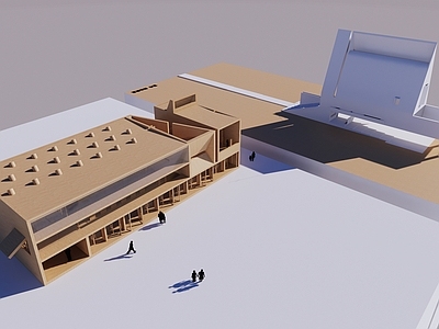 现代图书馆 教堂大师建筑
