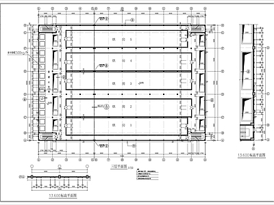 模具厂房建 施工图 工业建筑