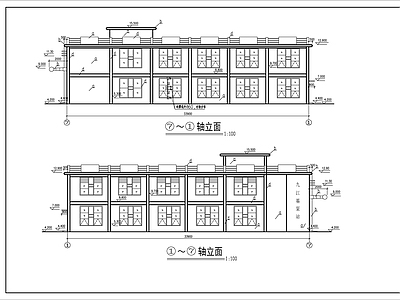 某泵站主厂房建筑 施工图 工业建筑