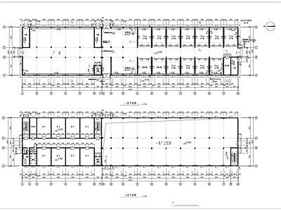 厂房车间建筑 施工图 工业建筑