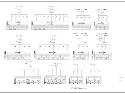 地下汽车库电气 施工图 建筑电气 电气图