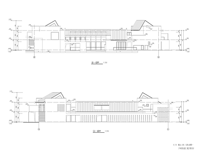 商业文化城建筑 施工图