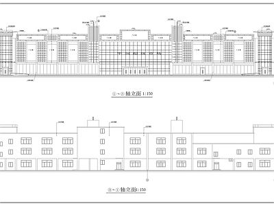 大型超市建筑 施工图