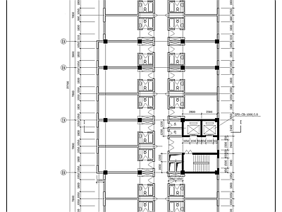 大型商场建筑 施工图