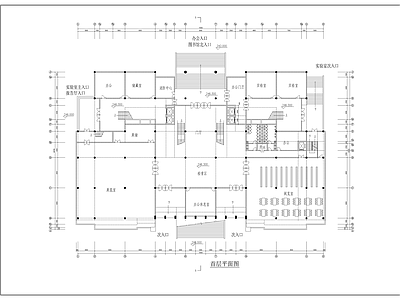 高校综合楼建筑 施工图