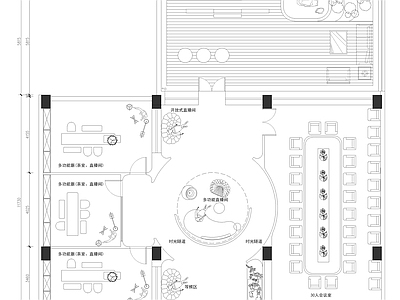 网红直播运营公司平面