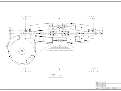 娱乐阳光厅商业综合体建筑 施工图