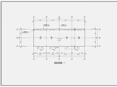 平辅助用房建筑 施工图 工业建筑