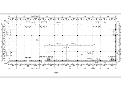 管材管间车间建筑 施工图 工业建筑