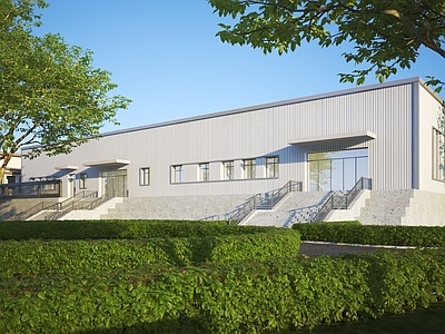 现场厂房建筑 仓库建筑
