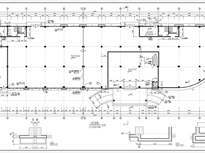 电子厂建筑 施工图 工业建筑