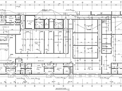 钢结构生猪屠宰场建筑 施工图 工业建筑