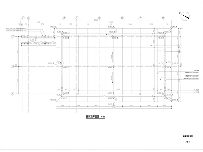廊架详图 施工图