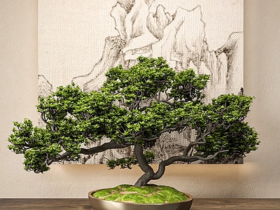 新中式盆景