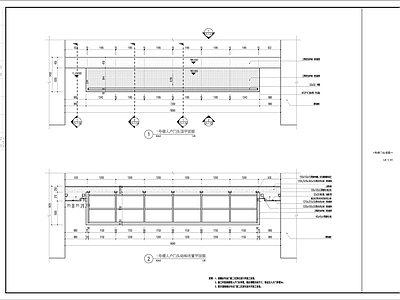 最新小区建筑单元入户门头施工详图