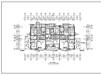 联排别墅建筑施工图