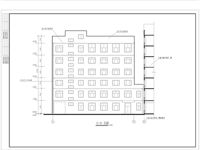 六层酒店建筑施工图