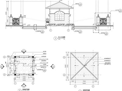 5MX5M入口岗亭
