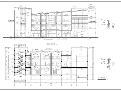 文化商城建筑 施工图