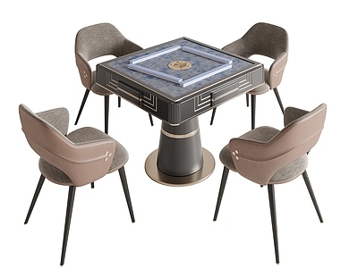 现代麻将桌 棋牌桌