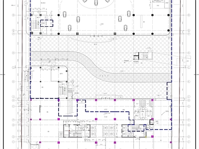 工厂主楼建筑施工图 工业建筑