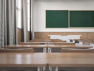 现代学校教室 教室课组合