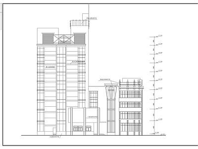 办公综合楼建筑 施工图