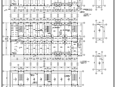 三江口学校学生宿舍建筑建筑 施工图