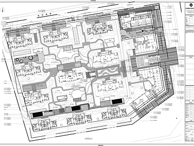 水云墅D地块施工图 居住区景观