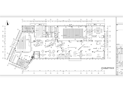 党建活动中心展厅室内 施工图