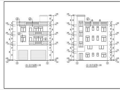 私人自建房建筑 施工图