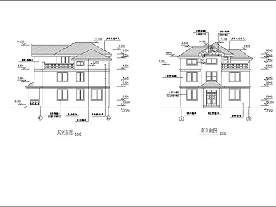 自建房建筑 施工图