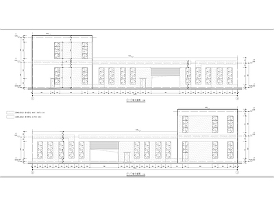 供电公司物资库房建筑 施工图 工业建筑