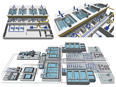 污水处理厂 自来水厂