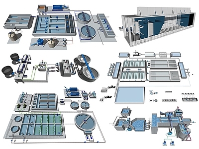 污水处理厂 自来水厂