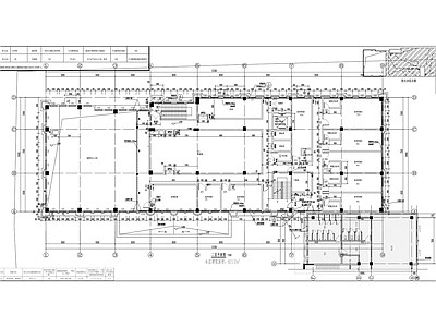 特勤局业务技术用房建筑 施工图