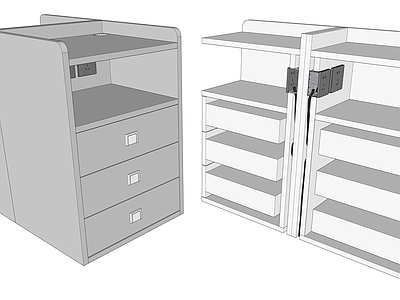 现代理发店工具柜