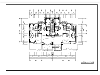 八号楼办公建筑 施工图