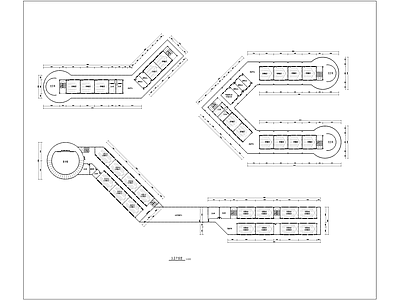 现代学校建筑 施工图